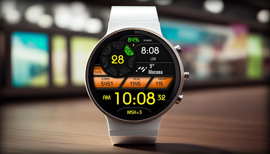 DIGI CUNATAMO WS63 Watch face screenshot 3
