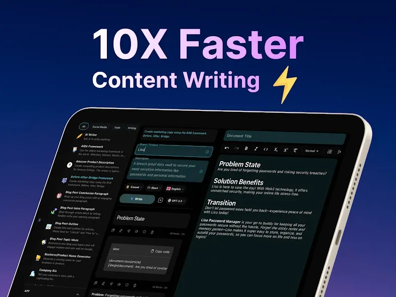 Jasper AI Writer Copilot Chat screenshot 12