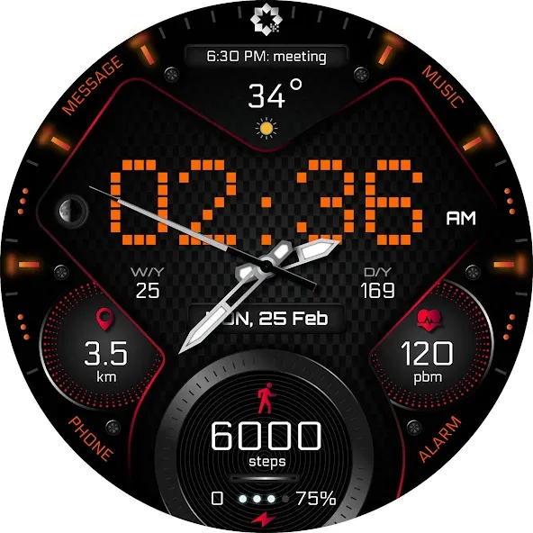 H355 Pixels Watch Face YOSASH screenshot 26