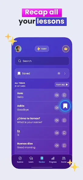 Mondly: Learn 41 Languages screenshot 4