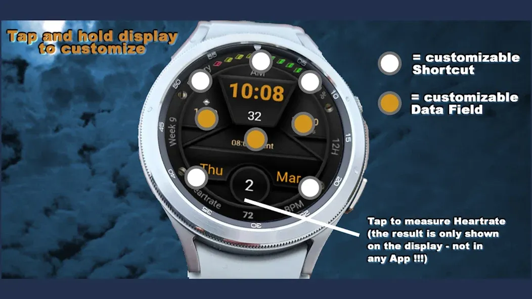 TSD48 Digital Watch Face screenshot 19
