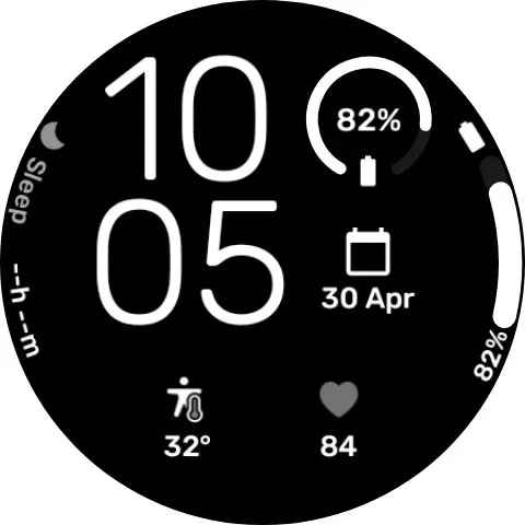 Infocenter - WearOS Watchface screenshot 8