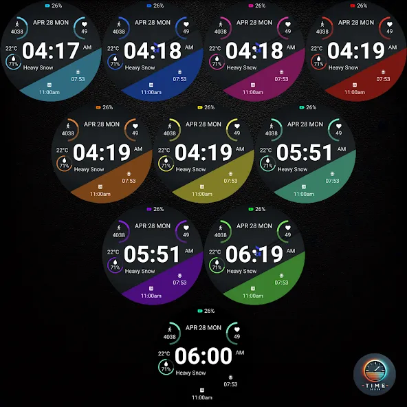 Just Time Watch Face screenshot 3