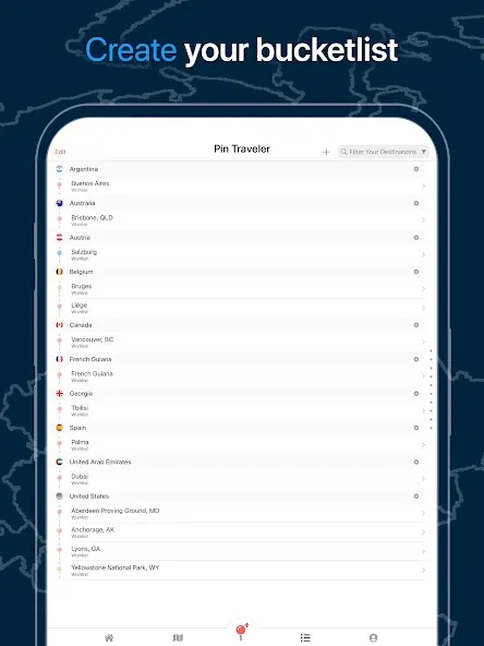 Pin Traveler: Travel Tracker screenshot 15