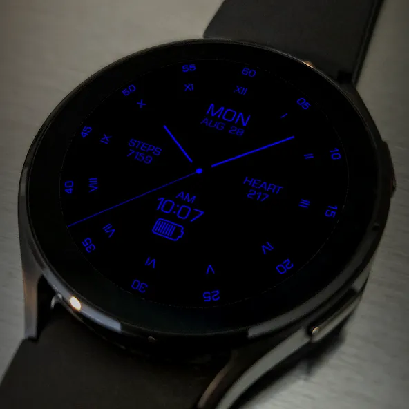Key095 Analog Gold Watch Face screenshot 3