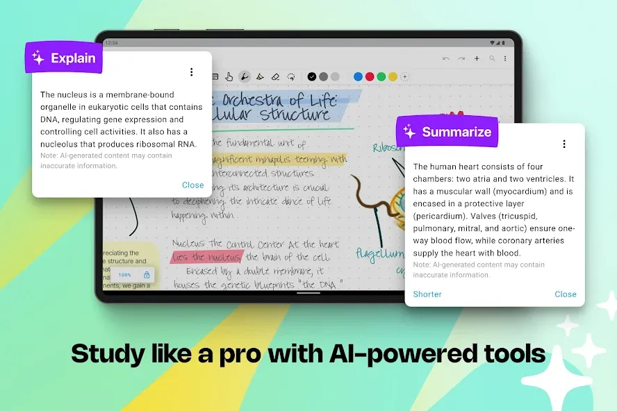 MyScript Notes: AI Note Taking screenshot 10