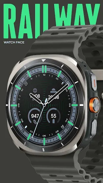 Railway Watch Face screenshot 6