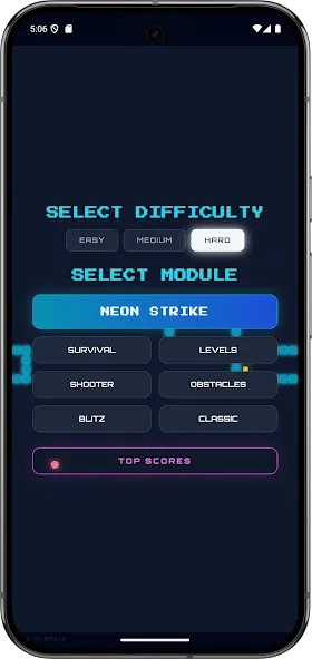 Neon Snake Strike Offline Play screenshot 6