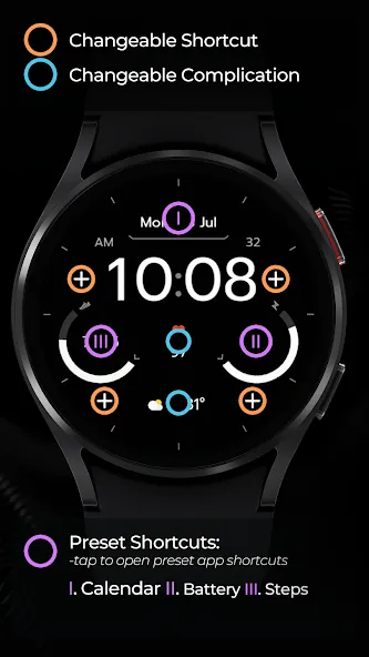 TVV Minimal 7 Watch Face screenshot 4