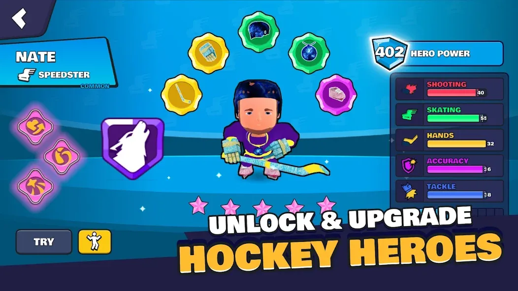 Pocket Hockey Stars screenshot 2