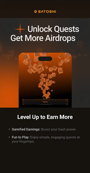 Satoshi App: Get Airdrops screenshot 3