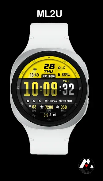 ML2U 104 Watch Face screenshot 1
