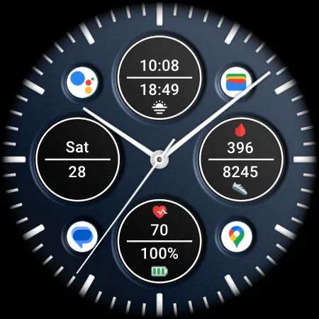 DADAM127: Analog Watch Face screenshot 24
