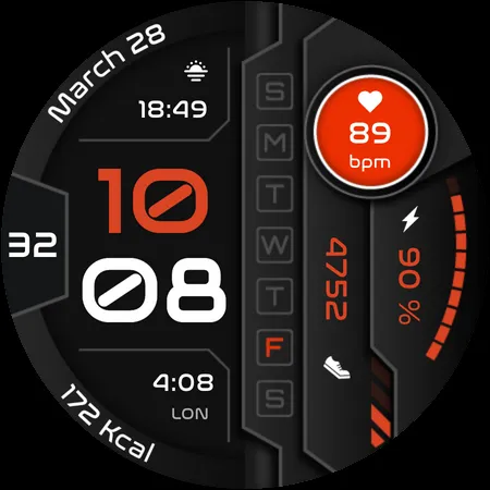 Fusion Watch Face screenshot 30