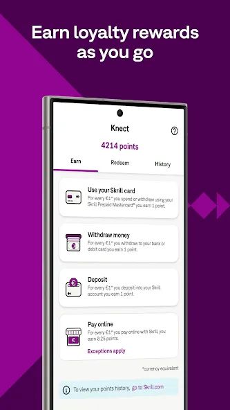 Skrill - Pay & Send Money screenshot 7