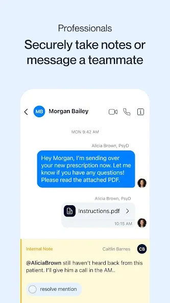 Spruce: Medical Communication screenshot 5