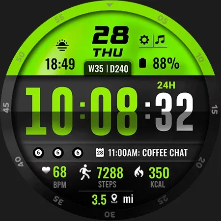 ML2U 104 Watch Face screenshot 25