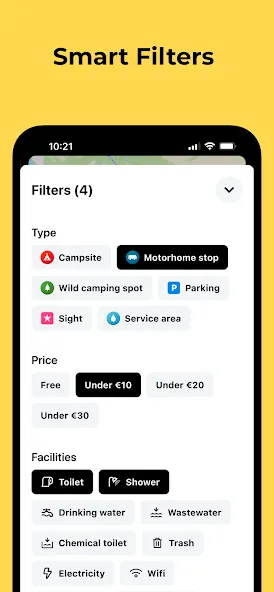Camper, van & rv sites: Campy screenshot 5