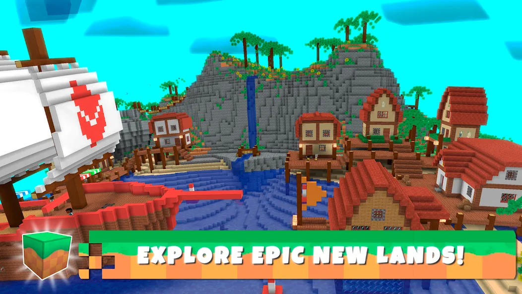 Crafty Lands: Build & Explore screenshot 7