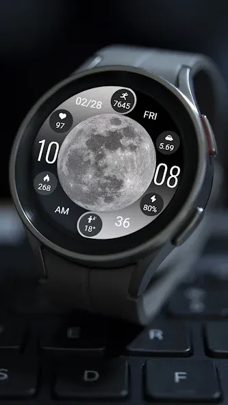 ZKin Watch Face Lunar Widget screenshot 6
