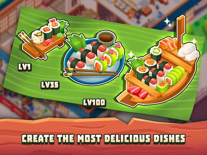 Sushi Empire Tycoon—Idle Game screenshot 9