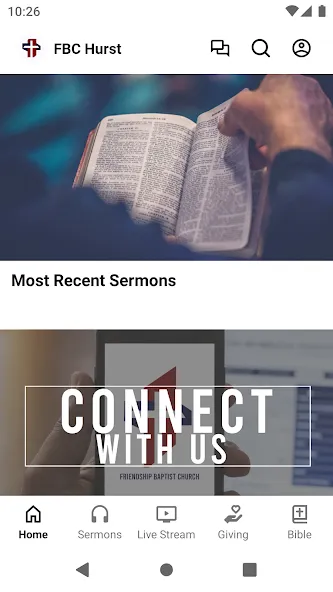 Friendship Baptist Hurst TX screenshot 1