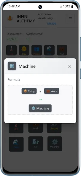 Infini Alchemy - Vocab Up screenshot 2