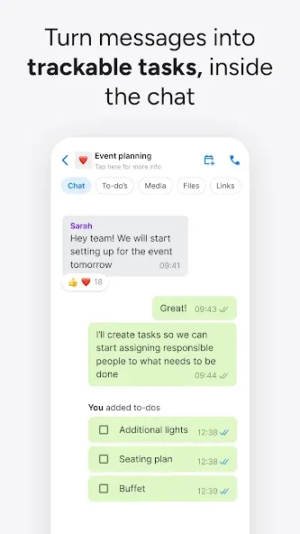 Zenzap: Professional Work Chat screenshot 2