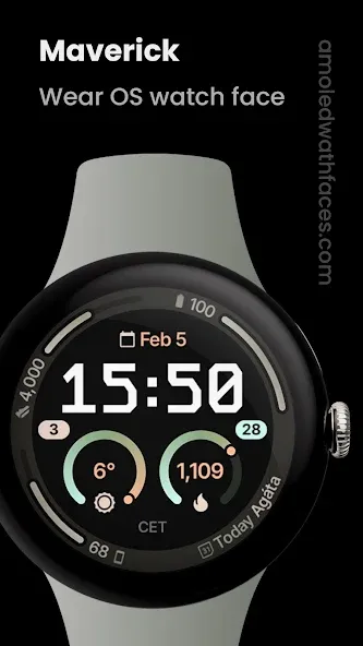 Maverick Watch Face screenshot 1