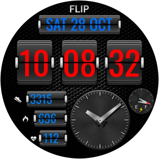DIGI FLIP URX16 Watch face screenshot 16