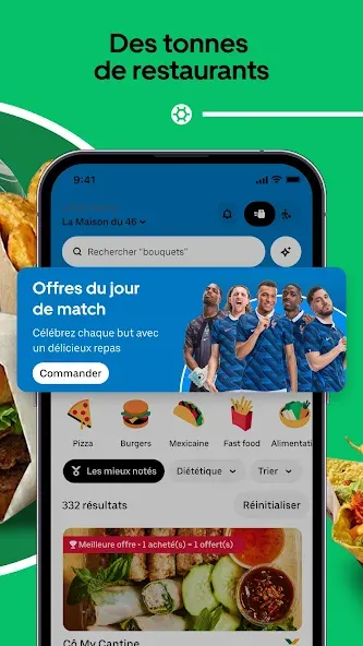 Uber Eats : repas et courses screenshot 3