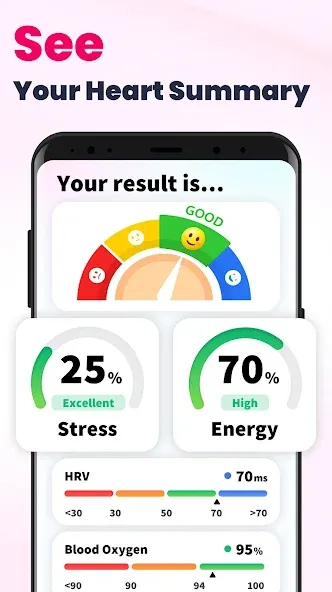 Heart Rate Monitor - Pulse App screenshot 3