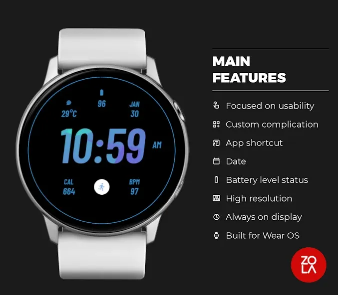 Ocean Sport Watch Face screenshot 2