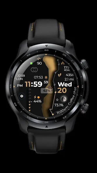 Digital Watch Face CUE102 screenshot 8