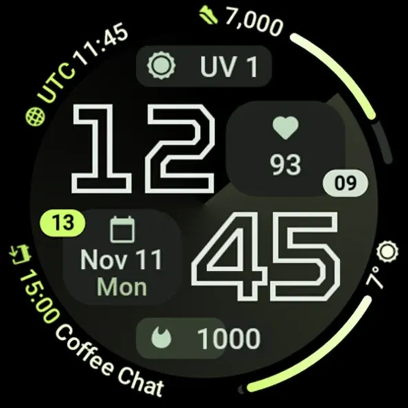 Pioneer Watch Face screenshot 10