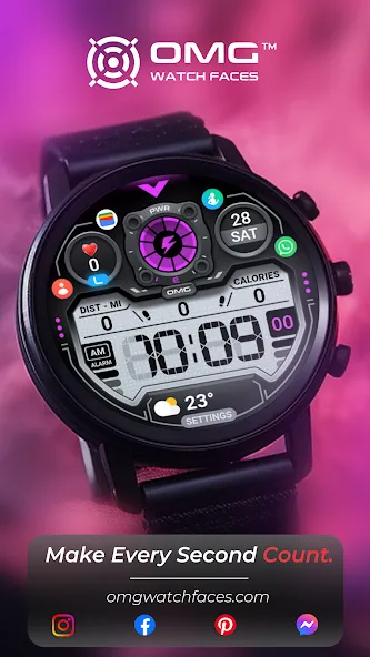 OMG 331 Retro Digital Watch screenshot 19