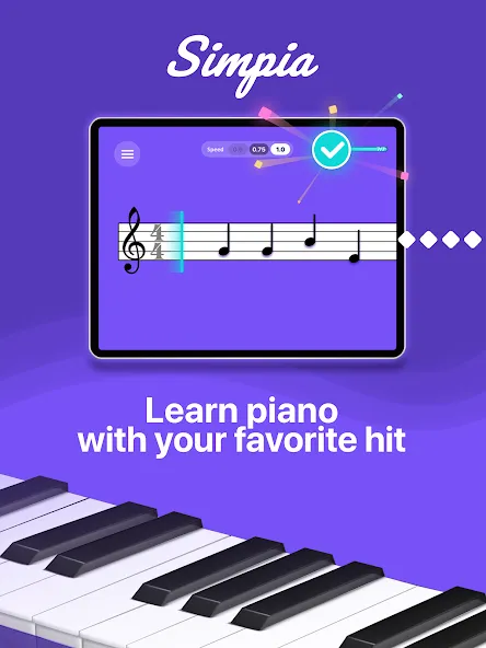 Simpia: Learn piano by songs screenshot 7