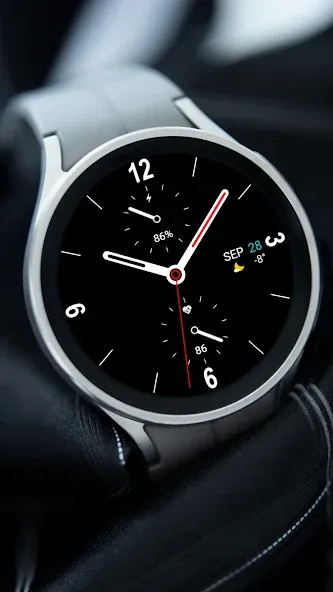 Minimal DERSON Watch face screenshot 1