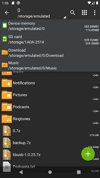 ZArchiver screenshot 8