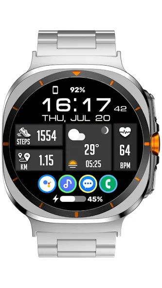 Tiles Window Watch Face NTV556 screenshot 3