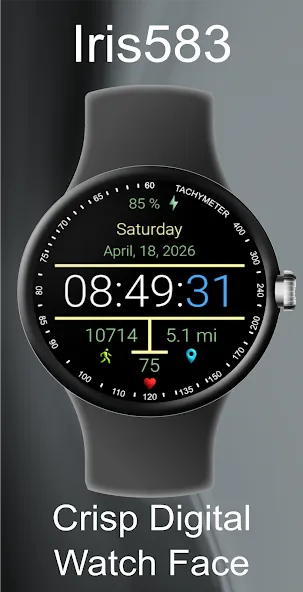 Iris583 Crisp Digital Watch screenshot 17