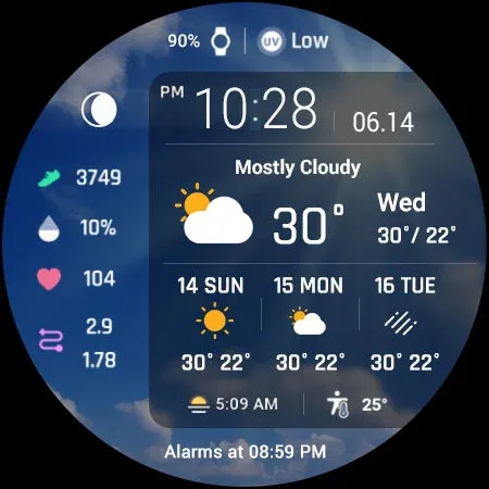 ACRO Digital Weather info WF screenshot 28