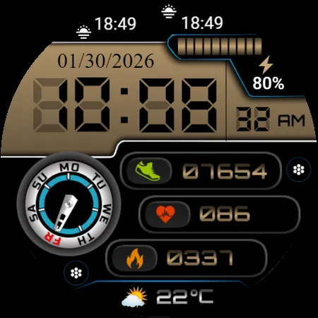 SY53 Watch Face for Wear OS screenshot 30