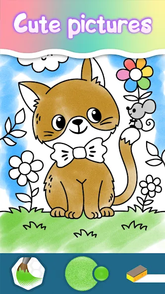 Juegos para niñas de colorear screenshot 11