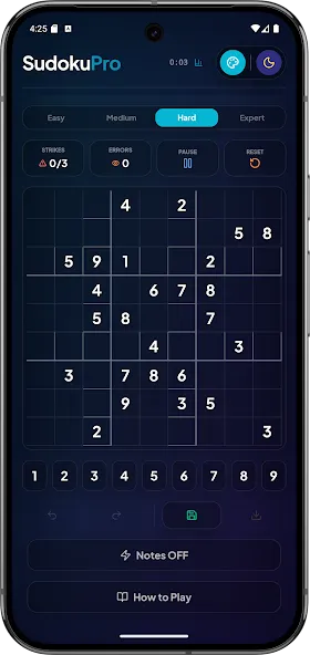 Sudoku Pro Offline Edition screenshot 3