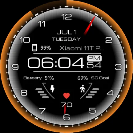 Futuristic Watch Face screenshot 14