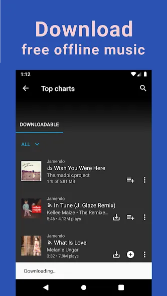 Unlimited MP3 Music Downloader screenshot 2