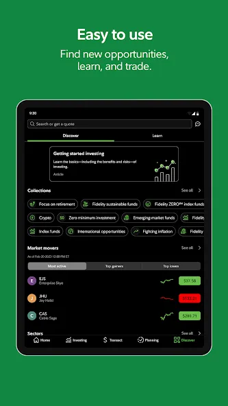 Fidelity Investments screenshot 12