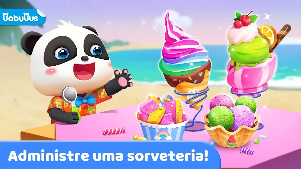 Sorveteria do Pequeno Panda screenshot 1