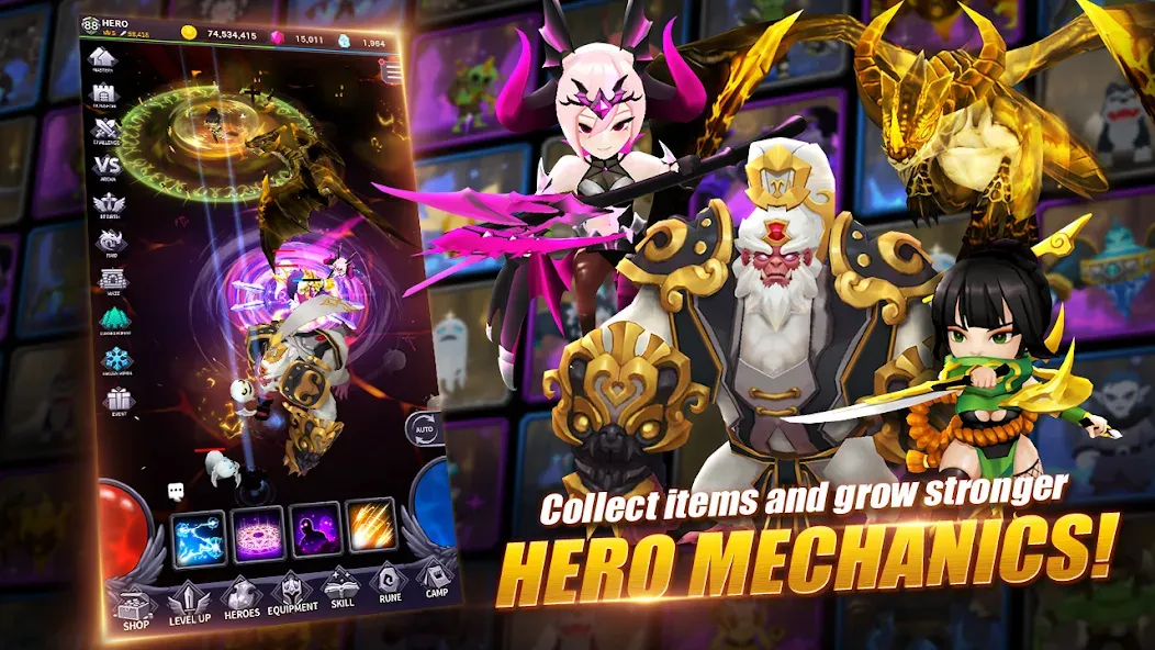AFK Dungeon : Idle Action RPG screenshot 4